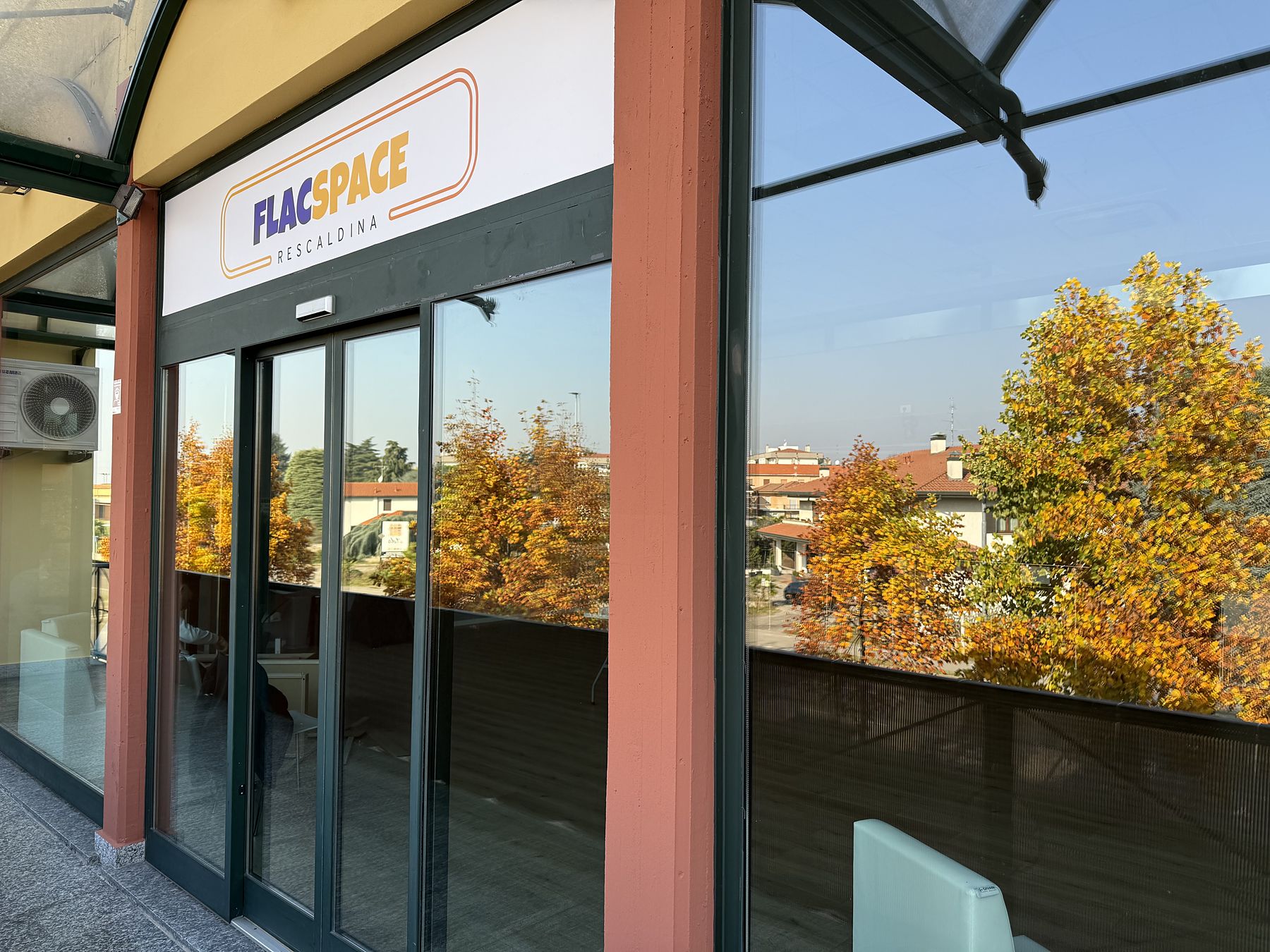 FLAC Rescaldina — The entrance