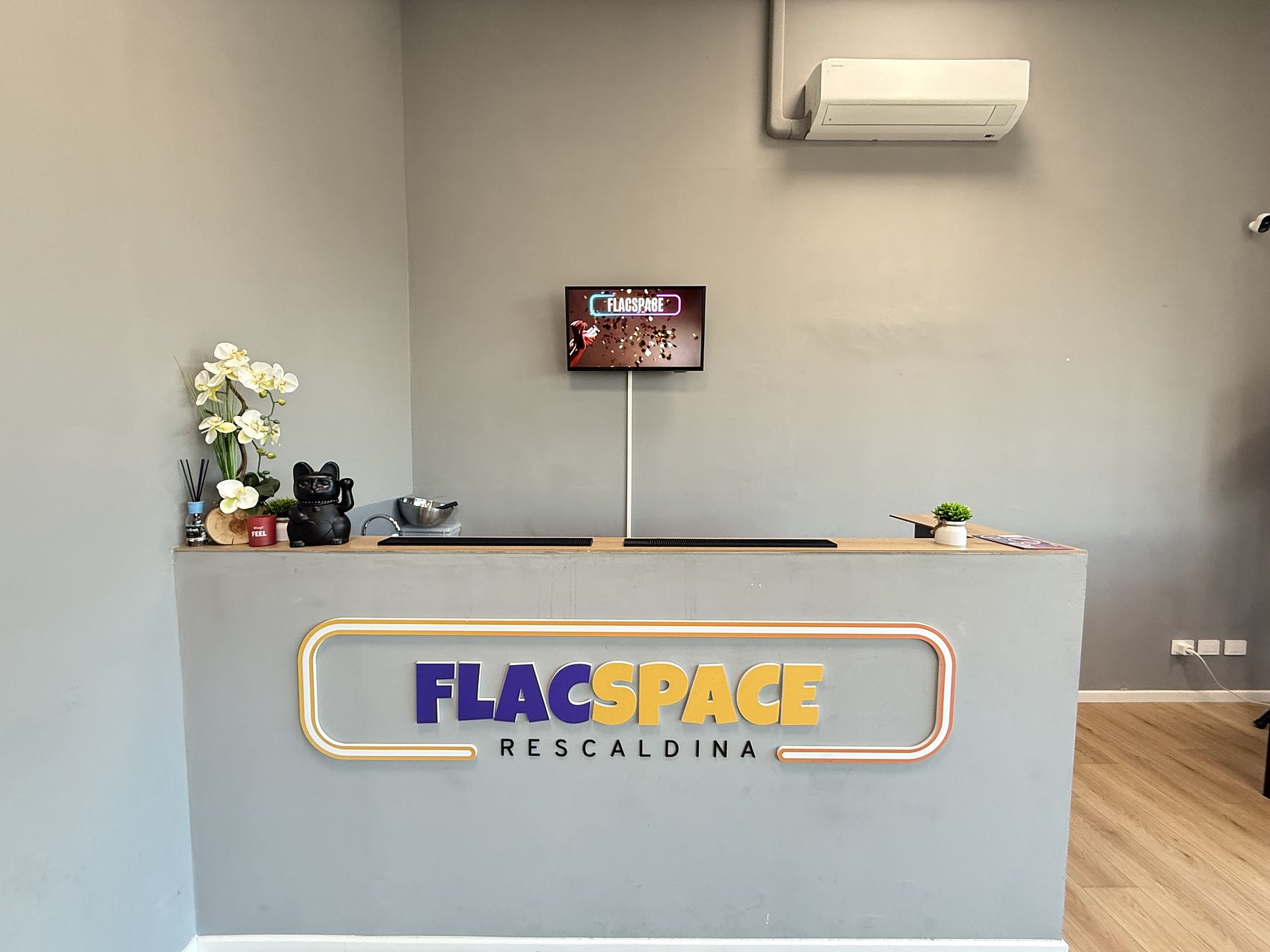 FLAC Rescaldina — The welcome area
